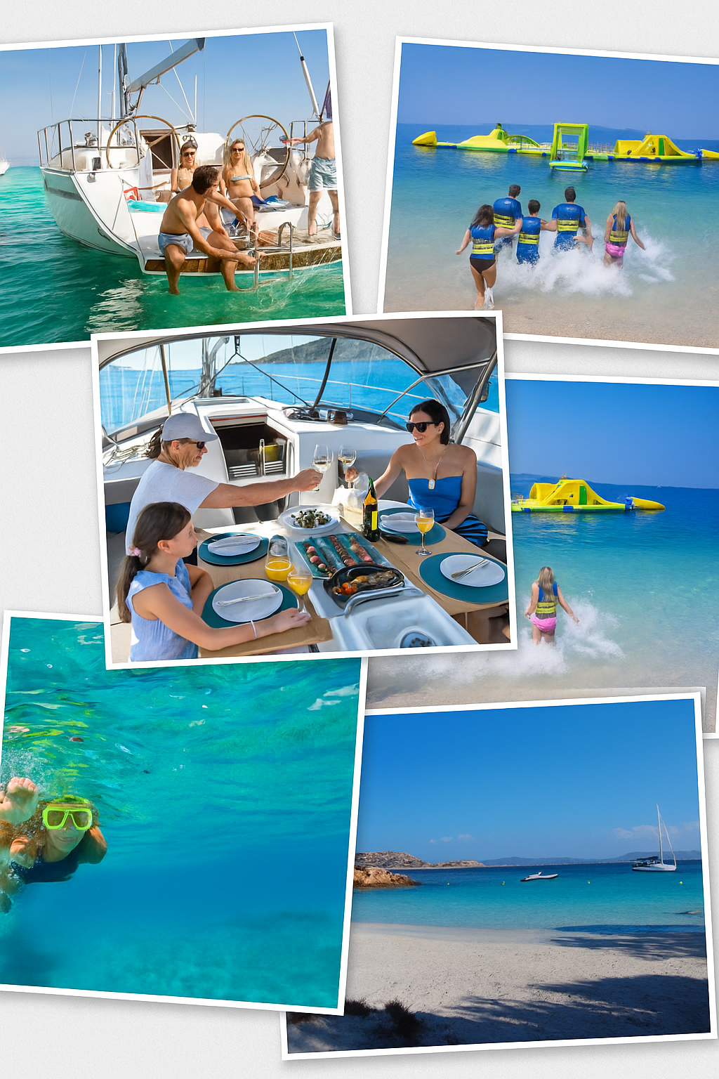 Segelabenteuer Collage